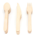 Birch Wood cutlery biodegradable spoon fork and knife